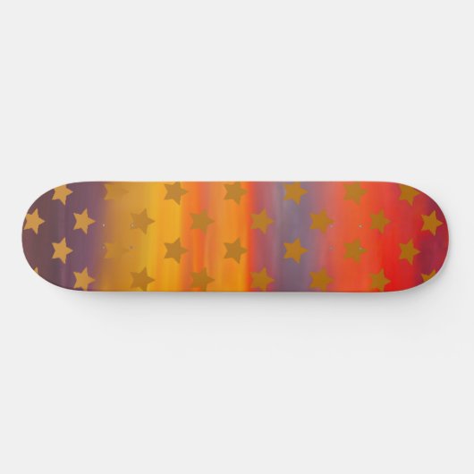 Zuidwestelijke woestijnsterren en strepen Abstract Persoonlijk Skateboard (Horizontaal)
