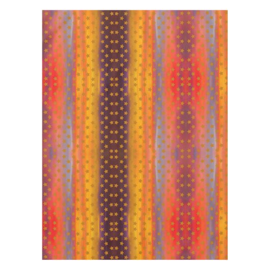 Zuidwestelijke woestijnsterren en strepen Abstract Tafelkleed (Voorkant)