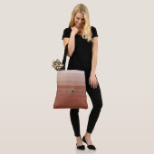 Zuidwestelijke Zandsteen Canyon Tote Bag (Op model)