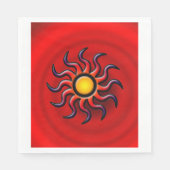 ZUIDWESTELIJKE ZON SERVETTEN (Voorkant)