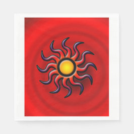 ZUIDWESTELIJKE ZON SERVETTEN