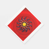 ZUIDWESTELIJKE ZON SERVETTEN (Hoek)