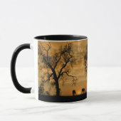 Zuidwestelijke Zonneeuw met Mok van paarden en bom (Links)