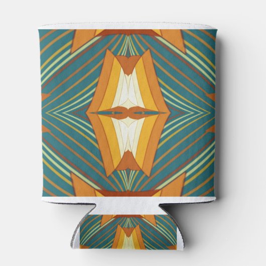 Zuidwestelijke zonnestraal en magnetisch veld blikjeskoeler (Achterkant)