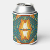 Zuidwestelijke zonnestraal en magnetisch veld blikjeskoeler (Blikje Achterkant)