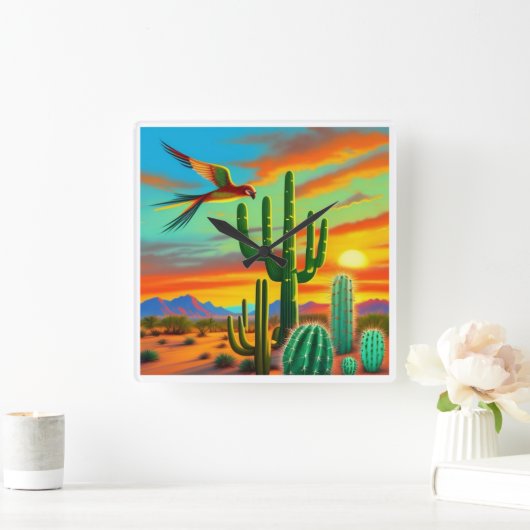 Zuidwestelijke Zonsondergang Klok (Huis)