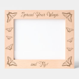 Zuidwestelijke zwaluwstaart vlinder gepersonalisee gegraveerde lijstjes