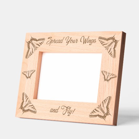 Zuidwestelijke zwaluwstaart vlinder gepersonalisee gegraveerde lijstjes (Links)