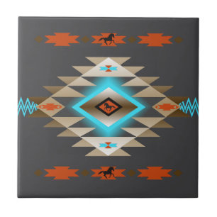 Zuidwesten 3, veranderlijke kleur tegeltje