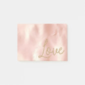 Zuidwesten Blush Roze Cowgirl Koeienhuid Glitter L Post-it® Notes (Voorkant)