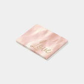 Zuidwesten Blush Roze Cowgirl Koeienhuid Glitter L Post-it® Notes (Schuin)