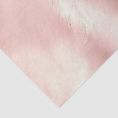 Zuidwesten Blush Roze Cowgirl Koeienhuid Tissuepapier (Detail)