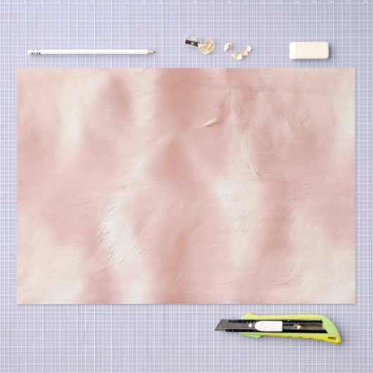 Zuidwesten Blush Roze Cowgirl Koeienhuid Tissuepapier (Craft)