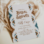 Zuidwesten bruids douche uitnodiging | WESTERN<br><div class="desc">Southwestern Bridal Shower Invitation Klaar om gepersonaliseerd te worden door jou!</div>