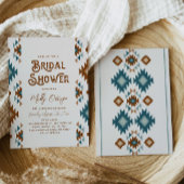 Zuidwesten bruids douche uitnodiging | WESTERN