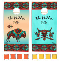 Zuidwesten Buffalo Cornhole Set
