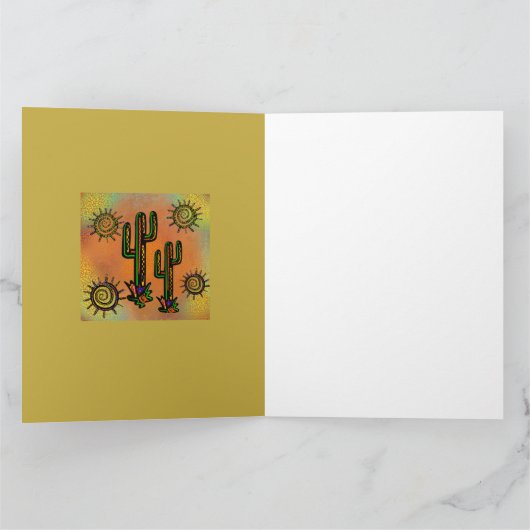 ZUIDWESTEN CACTUS KUNST       KAART (Binnen)