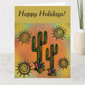 ZUIDWESTEN CACTUS KUNST       KAART (Voorkant)