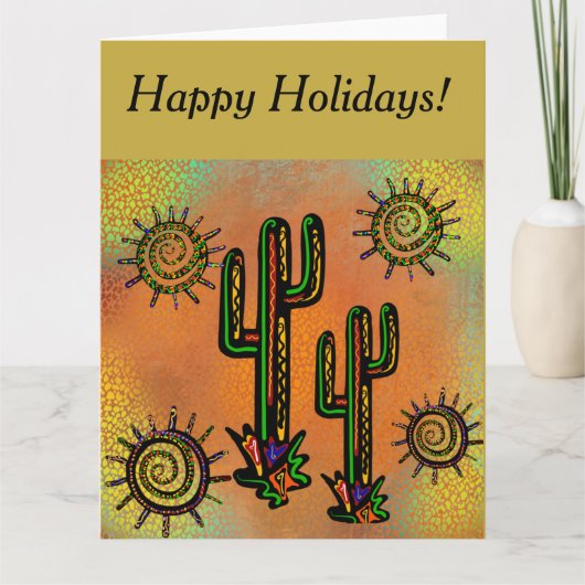 ZUIDWESTEN CACTUS KUNST       KAART (Voorkant)