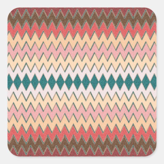 Zuidwesten Chevron Zigzag Stickers 20/blad (Voorkant)