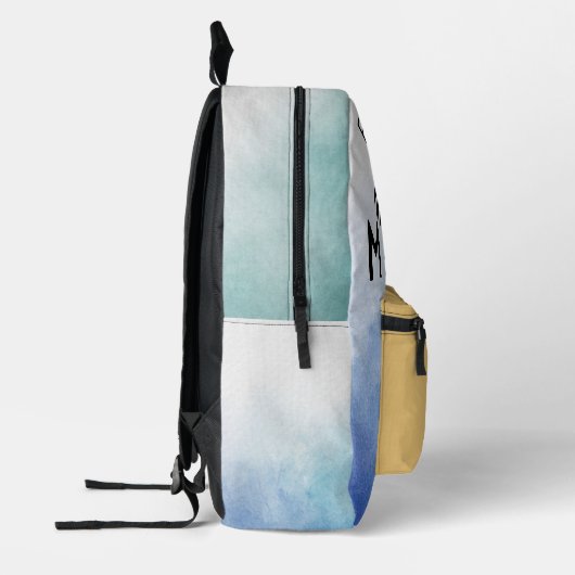 Zuidwesten Florida strand Miami Blue Bedrukte Rugzak (Links)