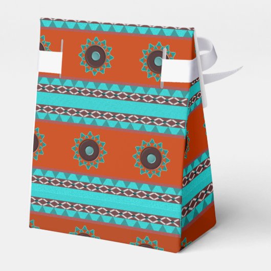 Zuidwesten Motif Party Favor Box Bedankdoosjes (Achterkant)