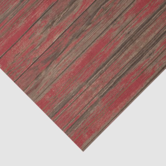Zuidwesten rustiek verweerd rood geschilderd hout  tissuepapier (Detail)