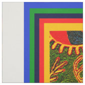 Zuidwesten Shaman Huichol Ritueel Ontwerper Stof (Swatch)