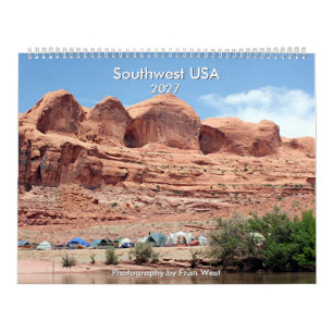 Zuidwesten van de VS: Arizona en Utah 2027 kalende Kalender