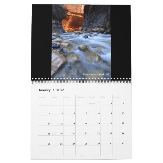 Zuidwesten VS Fine Art Photography Verticals 2026 Kalender (Jan 2026)