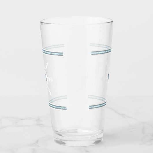 Zuidwesten Winter Duidelijke Sneeuwvlok Glas (Rechts)