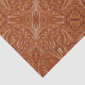 zuidwestenpatroon western landleer tissuepapier (Detail)