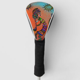 ZUIDWESTERS KOKOPELLI-KUNST GOLFHEADCOVER