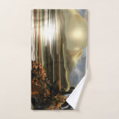 Zuidwesterse abstracte kunst bad handdoek (Handdoek)