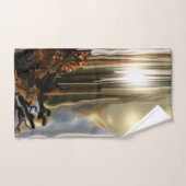 Zuidwesterse abstracte kunst bad handdoek (Handdoek)