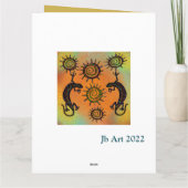 ZUIDWESTERSE HAGEDIS KUNST   KAART (Achterkant)