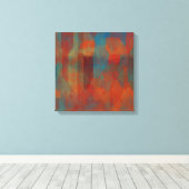 zuidwesterse illusie canvas afdruk (Insitu (Houten vloer))