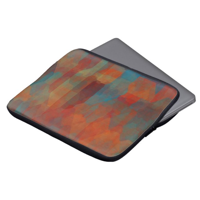 zuidwesterse illusie laptop sleeve (Voorkant top)