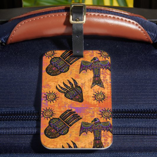 Zuidwesterse Kunst Bagagelabel (Voorkant Insitu 2)