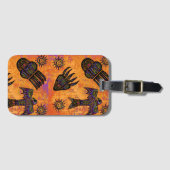 Zuidwesterse Kunst Bagagelabel (Voorkant (horizontaal))