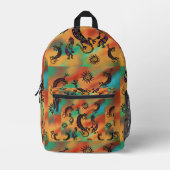 ZUIDWESTERSE KUNST BEDRUKTE RUGZAK (Voorkant)