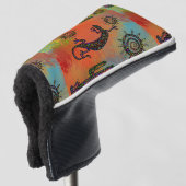 ZUIDWESTERSE KUNST GOLFHEADCOVER (3/4 voorkant)