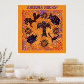 Zuidwesterse Kunst Poster (Keuken)