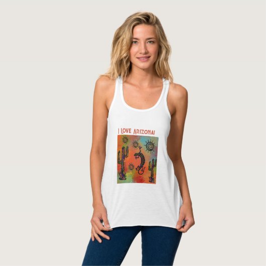 ZUIDWESTERSE KUNST TANKTOP (Volledige Voorkant)