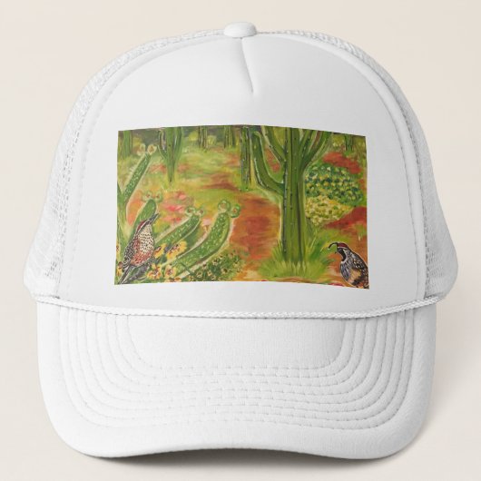 Zuidwesterse Kunst Trucker Pet (Voorkant)