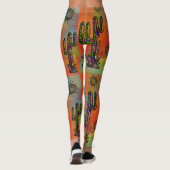 Zuidwesterse kunstleggings leggings (Achterkant)