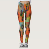 Zuidwesterse kunstleggings leggings (Voorkant)