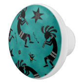 Zuidwesterse patroon plezier Keramische knop (Rechts)