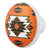 Zuidwesterse patroon plezier keramische knop (Rechts)