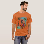 ZUIDWESTERSKUNST KOKOPELLI T-SHIRT (Voorkant volledig)